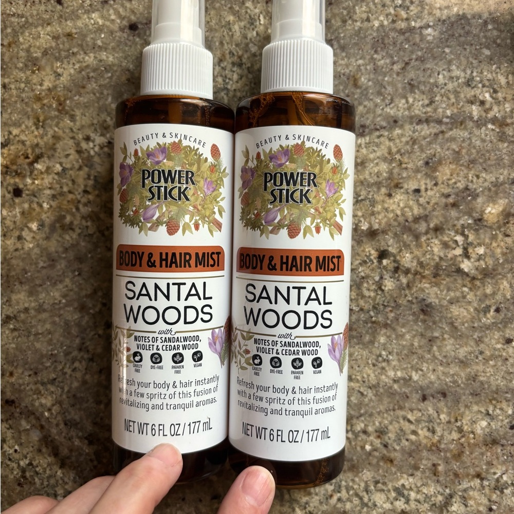 Santal Woods Body & Hair Mist - Brown